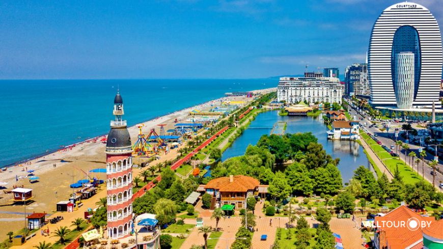 Грузия. Набережная Батуми. Грузия. Набережная Батуми.
