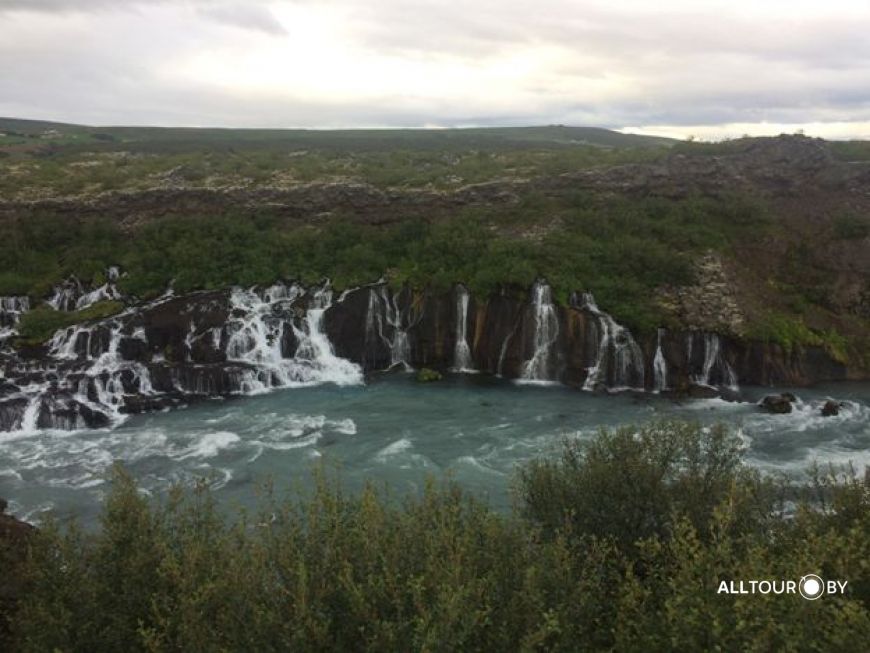 Водопад Храунфоссар. Фото: Александр Полойко