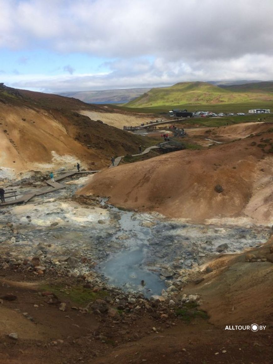 Комплекс горячих источников Seltun. Фото: Александр Полойко